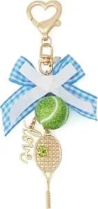 Betsey Johnson Jewelry Women'S Gingham Bow Tennis Heart Accessory Charm
