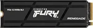 Kingston Fury Renegade 2tb Pcie Gen 4.0 Nvme M.2 Internal Gaming Ssd With Heat Sink - ps5 Ready - Up To 7300mb/S - Sfyrdk/2000g