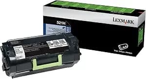 Lexmark 52d1h00 High Yield Return Program Toner Cartridge - 25000 Page Yield With Black Toner For Lexmark ms810, ms811 And ms812