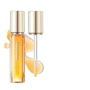 Colorkey Water Color Changing Lip Oil, Transformative Lip Tint, Hydrating & Plumping, Long-Lasting, Non-Sticky, Water-Resistant, Enriched With Essential Oils (01)