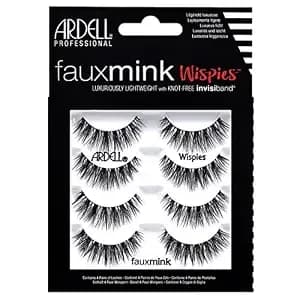 Ardell False Lashes Faux Mink Wispies Multipack, 1 Pk X 4 Pairs