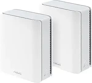 Asus Zenwifi bt10 Wifi 7 Mesh Router - Tri-Band, 6k Sq Ft, x2 10g (2 Pack)