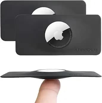 Tagvault™ Airtag Wallet Holder - The Thinnest Airtag Wallet Card Insert - Flexible, Stays Hidden, Patent Pending - Elevation Lab