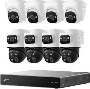 Eufy 4k Nvr Security Camera System s4 Max & Poe Turret Security Camera e41 (Bundle)