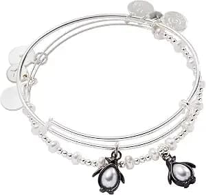 Alex And Ani Penguin Bangle Set Of 2