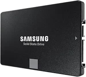 Samsung Ssd 870 Evo, 2 Tb, Form Factor 2.5 Inch, Intelligent Turbo Write, Magician 6 Software, Black