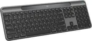 Logitech Signature Slim Solar+ Wireless Bluetooth Keyboard k980 - Graphite