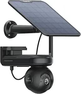 Reolink 4k Solar Camera Outdoor Wireless Colorx Night Vision Altas Pt Ultra - 10s Pre-Recording, 360° Pt Auto Tracking, 500 Days Battery Life, No Subscription, Dual-Band Wi-Fi 6, Smart Detection