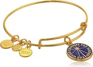 Alex And Ani Harry Potter 'The Wand Chooses The Wizard' Charm Bangle, Gold