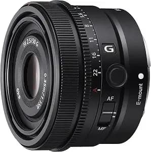Sony Fe 50mm f2.5 G Full-Frame Ultra-Compact G Lens - F/2.5 Aperture With Dual Linear Motors And Aspherical Optics For Portraits, Street Photography And Close-Ups