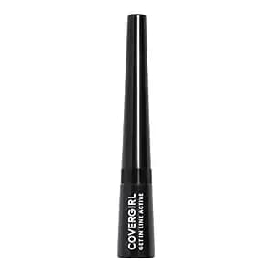 Covergirl Get In Line Active Eyeliner, Ink Black, 0.36 Ounce