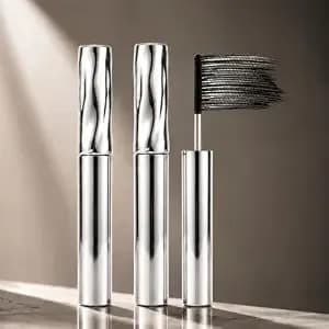 Mascara For Older Women 60 Plus For Summer Daily Commute - Waterproof Curling & Lengthening Mascara - Steel Tube Lash With Micro-Bristles - Natural Smudge Proof - Long Lash Black