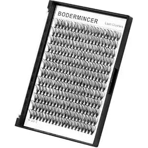 Bodermincer 7d/10d/20d/30d/40d/50d/60d/80d/100d Lash Cluster 240pcs D Curl Individual Cluster Eyelashes Fluffy False Eyelashes Extension Lash Cluster Diy At Home (20d-12mm)