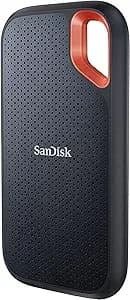 Sandisk 8tb Extreme Portable Ssd (Old Model) - Up To 1050mb/S, Usb-C, Usb 3.2 Gen 2, ip65 Water And Dust Resistance, Updated Firmware - External Solid State Drive - sdssde61-8t00-g25