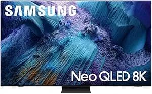Samsung 85-Inch Class Neo Qled qn990f 8k Mini Led Smart Tv (2025 Model) nq8 Ai gen3 Processor, 8k Ai Upscaling Pro, Wireless One Connect, Glare Free, Samsung Vision Ai, Alexa Built-In