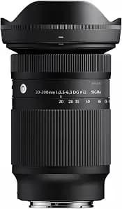 20-200mm F 3.5-6.3 Dg For Sony E Mount - 20-200mm Zoom With Hla Autofocus And 1:2 Magnification For Landscapes, Close-Ups And Travel