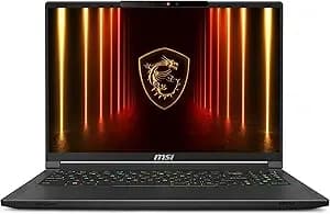 Msi Stealth a16 Ai+ 16” 240hz Qhd+ Oled Gaming Laptop: Amd Ryzen 9 Hx 370, Nvidia Geforce Rtx 5070ti, 32gb ddr5, 2tb Nvme Ssd, Wi-Fi 7, Win 11 Pro :Core Black a3xwhg-079us