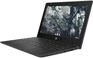 Hp Chromebook 11mk g9 Education Edition - 11.6 Inch Hd Display Laptop Mediatek mt8183, Integrated Graphics, 4gb lpddr4x Ram, 32gb Emmc, Wi-Fi, Bluetooth, Camera, Chrome Os, Speaker, Black (Renewed)