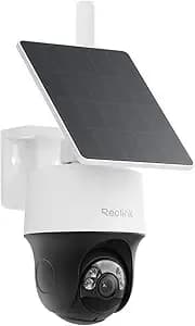 Reolink 2k 4g Lte Cellular Security Camera Wireless Outdoor Solar Powered