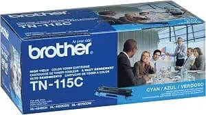 Brother Tn-115c Dcp-9040 9042 9045 Hl-4040 4050 4070 Toner Cartridge (Cyan) In Retail Packaging