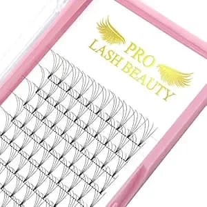 Premade Fans Eyelash Extensions 4d-C-0.10-12 Short Stem Premade Volume Eyelash Extensions .07 .10 C D Curl Pre Made Lash Fans 9 To 20 Mm Volume Lash Extensions (4d-C-0.10,12mm)