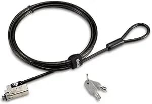 Kensington k65021ww Slim Nano Lock Head Design Wont Interfere With I/O Ports Or Raise The Device Off