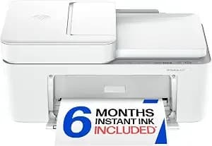 Hp Deskjet 4327 Wireless All-In-One Color Inkjet Printer, Scanner, Copier, 6 Month Trial Of Instant Ink Included, Ai-Capable (b3zf6a)