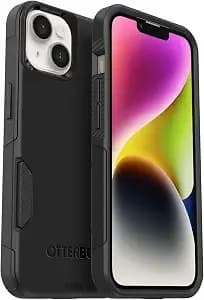 Otterbox Iphone 14 & Iphone 13 Commuter Series Case - Black , Slim & Tough, Pocket-Friendly, With Port Protection