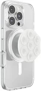 Popsockets Phone Grip For Magsafe, Magnetic Holder, Phone Stand, Suck-Up - Clear