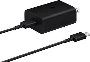 Samsung 15w Wall Charger Type C (Usb-C Cable Included), Black
