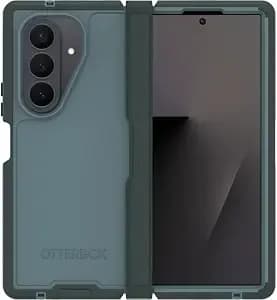 Otterbox Samsung Galaxy Z fold7 (Only) - Defender Series Xt Case - Sagebrush (Green) - Screenless - Rugged Hinge Protection - Lanyard Attachment - Powershare And Wireless Charging Compatible