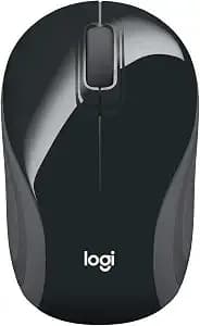 Logitech Wireless Mini Mouse m187 Ultra Portable, 2.4 Ghz With Usb Receiver, 1000 Dpi Optical Tracking, 3-Buttons, Pc / Mac / Laptop - Black