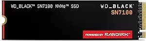 wd_black sn7100 1tb Nvme Ssd - gen4 Pcie, M.2 2280, Up To 7,250 Mb/S Read Speed, Up To 6,900 Mb/S Write Speed, Next Gen Tlc 3d Nand, For Laptops, Handheld Gaming Devices - wds100t4x0e