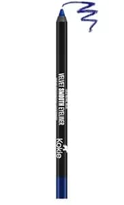 Kokie Cosmetics Waterproof Velvet Smooth Eyeliner Pencil, Royal Blue, 0.042 Ounce