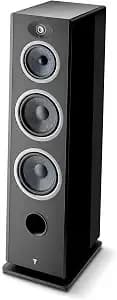 Focal Omada N°4 3-Way Floorstanding Speaker With Deep Bass And Refined Treble (Black High Gloss)