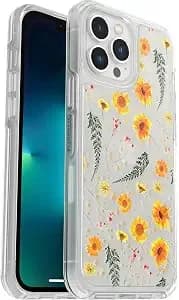 Otterbox Symmetry Series Clear Case For Apple Iphone 13 Pro Max - Non-Retail Packaging (Impressive Floral)