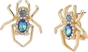 Betsey Johnson Women'S Spider Stud Earrings