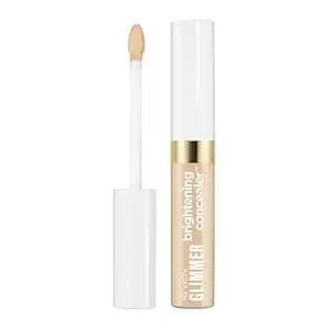 Revlon Glimmer Brightening Concealer, Liquid Under Eye Makeup, Made With Caffeine, Vitamin C, & Stevioside, 125, 0.3 Fl Oz