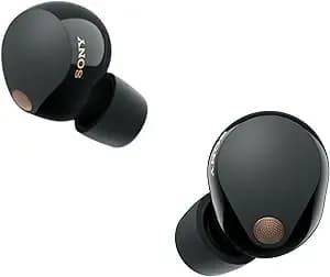 Sony Wf-1000xm5 Premium Noise Cancelling Truly Wireless Earbuds, Black - Bluetooth Headphones, Adaptive Sound Control, Multipoint Connection, ipx4 Water Resistant, Alexa Built-In