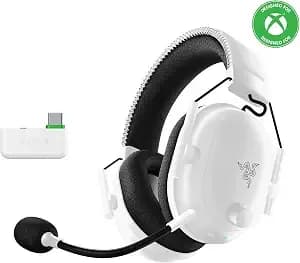 Razer Blackshark v2 Pro Wireless Xbox Gaming Headset, White - 50mm Drivers, Super Wideband Mic, Noise Isolating Earcups, For Xbox, ps5, Switch 2, Pc, Mac, Bluetooth, Usb-C, 70hr Battery