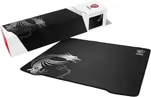 Msi Ultra-Smooth Low-Friction Textile Surface Natural Rubber Base Extra Soft Comfortable Touch Anti-Slip Gaming Mouse Pad (Agility gd30)