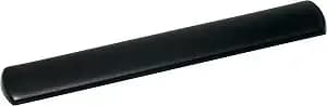 3m Keyboard Wrist Rest, Gel, Black Leatherette, Wired, kp200le