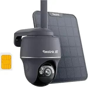 Reolink 4k Solar Security Cameras Wireless Outdoor, 4g Lte Cellular Camera