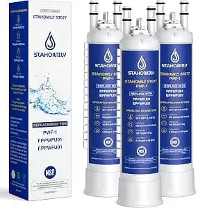 fppwfu01 Pwf-1 Water Filter Replacement, 3 Pack - Compatible With Frigidaire fppwfu01 Water Filter, Purepour Pwf-1, eppwfu01 Pureadvantage