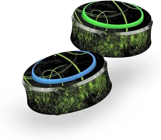 Mightyskins Skin Compatible With Amazon Echo Button (Pack Of 2 Skins) - Green Distortion - Protective, Durable, And Unique Vinyl Decal Wrap Cover - Easy To Apply, Remove - Made In The Usa