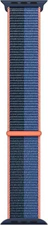 Apple Watch Band - Sport Loop (45mm) - Blue Jay/Abyss Blue - Regular