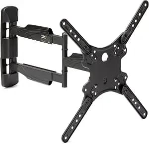 Startech Full Motion Tv Wall Mount 32in To 55in Up To 77lb (fpwartb1m) - 32-55in (77lb/35kg) Vesa Displays, Low Profile Universal Flat Screen, Heavy Duty Adjustable Tilt/Swivel Articulating Arm