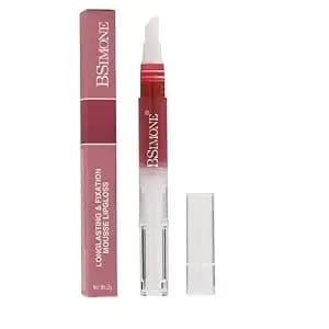 Non-Sticky Lip Gloss, Mousse Lip Gloss, Semi-Matte Liquid Lipstick, For Lips And Cheeks, Easy To Apply And Long-Lasting Color.(06#)