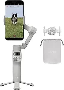 Dji Osmo Mobile 7 Gimbal Stabilizer For Iphone & Android, 3-Axis Gimbal - Built-In Tripod, Ultra-Light, Comfortable Grip, Activetrack, Shotguides, One-Tap Edit, 10hrs Use, Phone Charging