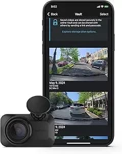 Garmin Dash Cam™ Mini 3, Ultracompact 1080p Hd Dash Cam With A 140-Degree Field Of View, Built In Clarity™ Polarizer, Voice Controlled, Automatic Recording